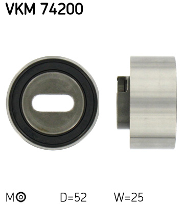 SKF Feszítőgörgő, vezérműszíj VKM74200_SKF